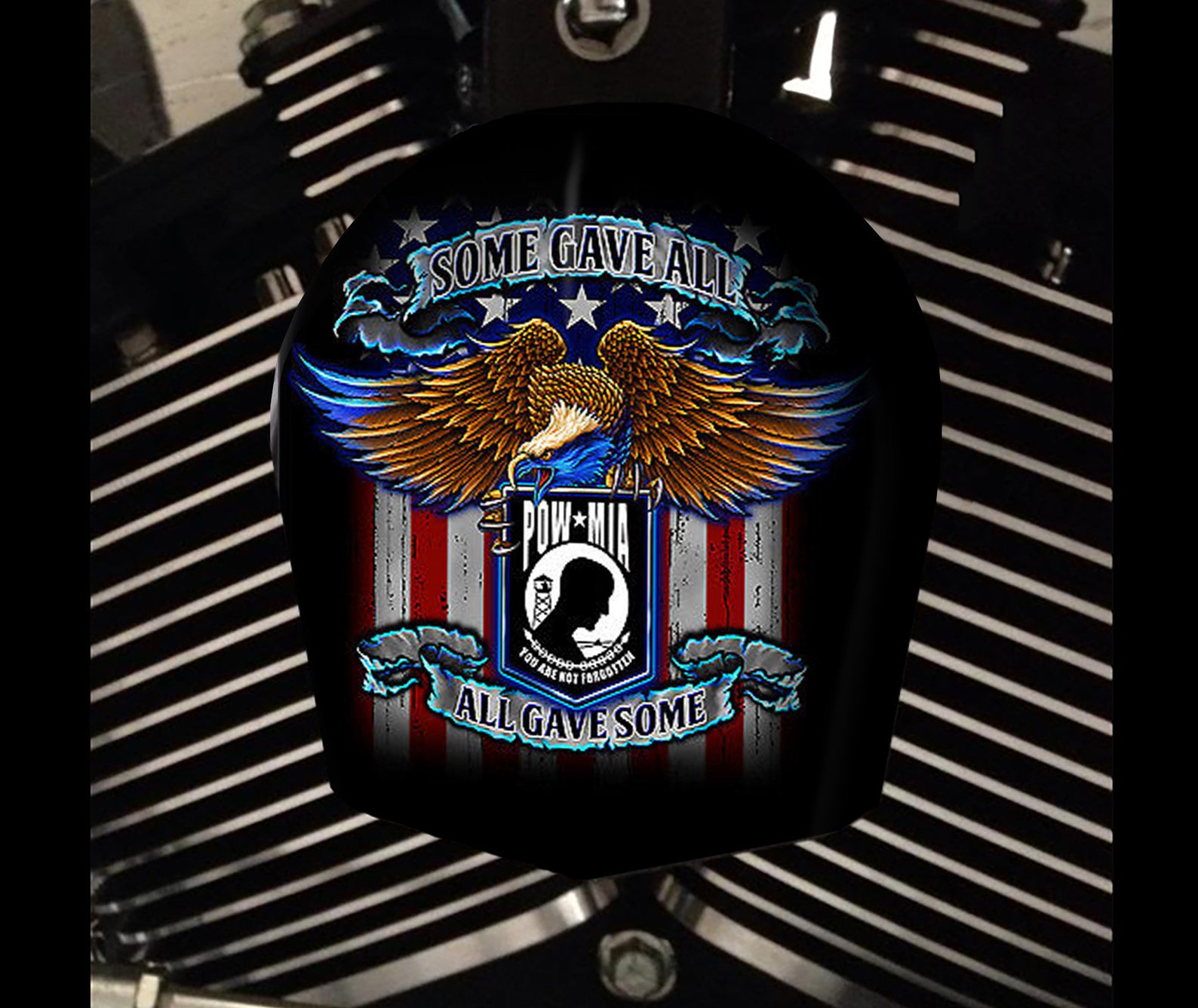 Harley Davidson Custom Made COWBELL HORN COVER for Big Twin Etsy