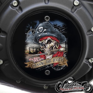 Indian Motorcycles 2015-2024 Scout Custom Derby Cover - Pirate