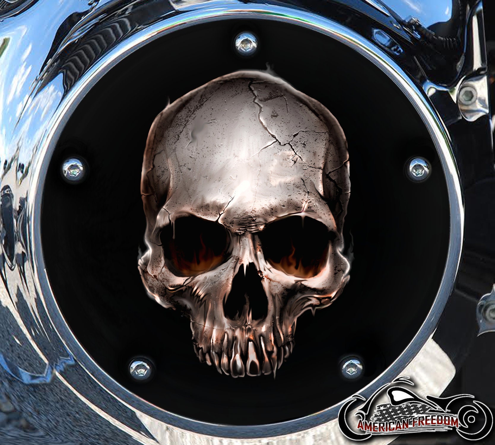 Harley Davidson Custom Made Derby Cover or Timing Cover (your