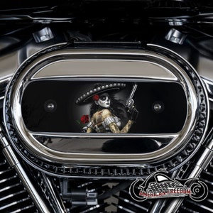 Harley Davidson Custom Made M8 Ventilator Aluminum Air Cleaner Insert - 114 & 117 Milwaukee 8 - Bandita 2