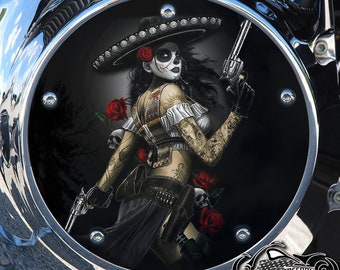 Harley Davidson Custom Made Derby Cover or Timing cover (Your choice) For all Big Twin, Twin Cam, Milwaukee 8 & Sportster - Bandita
