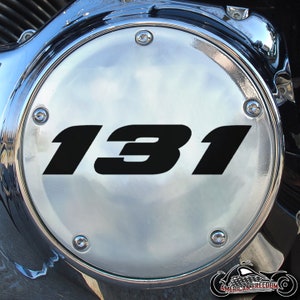 Harley Davidson CHROME Custom Made Derby Cover (Twin Cam & Touring, Milwaukee 8 Models) - 131