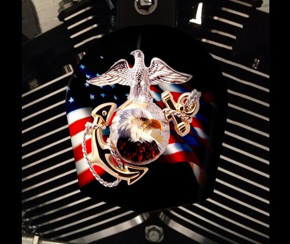 military horn covers harley davidson
