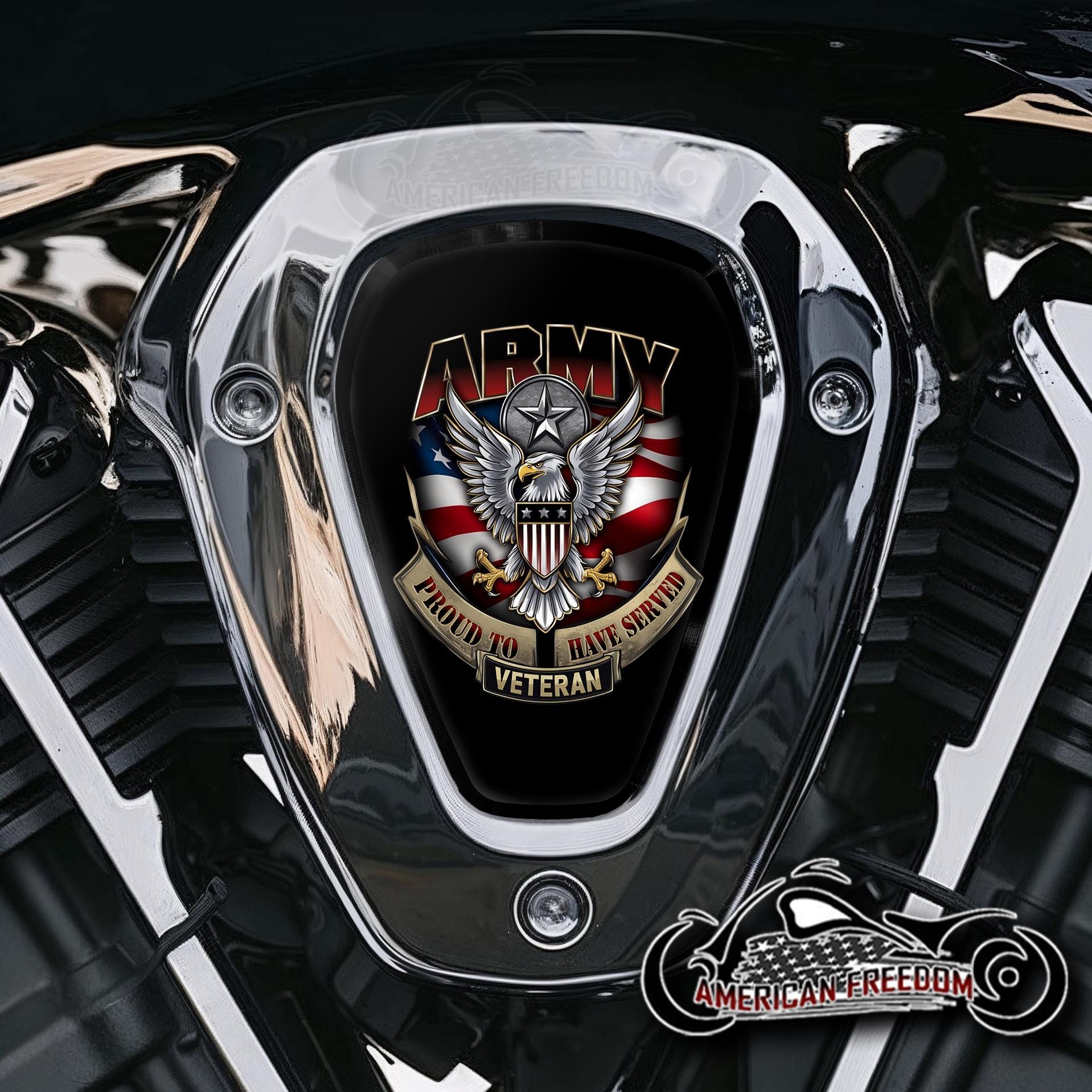 Indian Challenger Pursuit Powerplus Aluminum V Cover Inserts