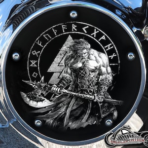 Harley Davidson Custom Made Derby Cover lub osłona rozrządu (Twój wybór) Do wszystkich Big Twin, Twin Cam, Milwaukee 8 i Sportster - Viking