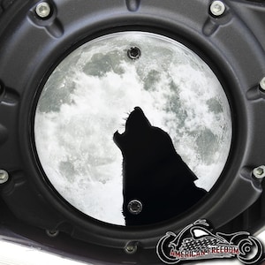 Indian Motorcycles 2015-2024 Scout Custom Derby Cover - Wolf Moon