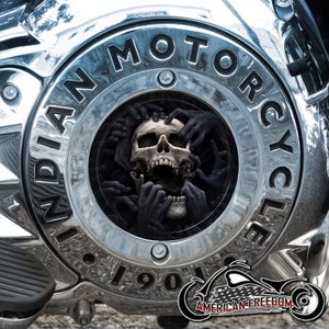 Indian Motorcycles 2014-2020 Thunder Stroke Derby Insert - Torn Apart Skull