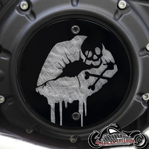 Indian Motorcycles 2015-2024 Scout Custom Derby Cover - Skull Lips