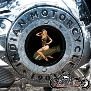 Indian Motorcycles 2014-2020 Thunder Stroke Derby Insert - Pin Up Bomber