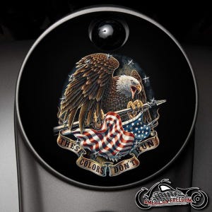 Harley Davidson Custom Made Fuel Console Door For 2008+ Touring and Trike - Colors Don&#39;t Run