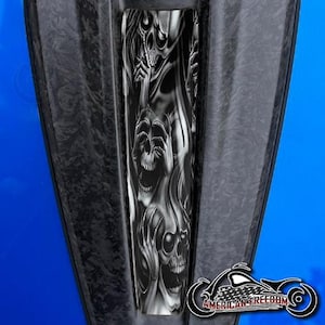Harley Davidson Custom Made Dash Insert for 2023+ CVO Street Glide & CVO Road Glide - No Evil Skulls