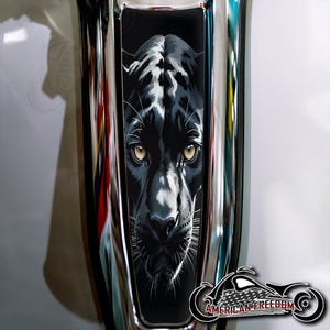 Harley Davidson Custom Made Dash Insert for 2024+ Street Glide & Road Glide Standard - Panther