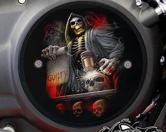 Cubierta Derby personalizada de Victory Motorcycles - Judge Reaper