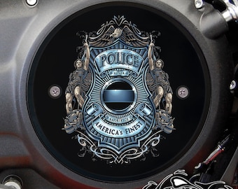 Cubierta personalizada Derby de Victory Motorcycles - La mejor policía de América