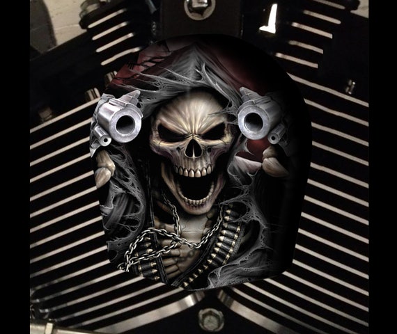 custom harley horn covers