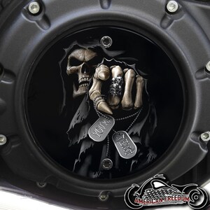 Indian Motorcycles 2015-2024 Scout Custom Derby Cover - You&#39;re Next