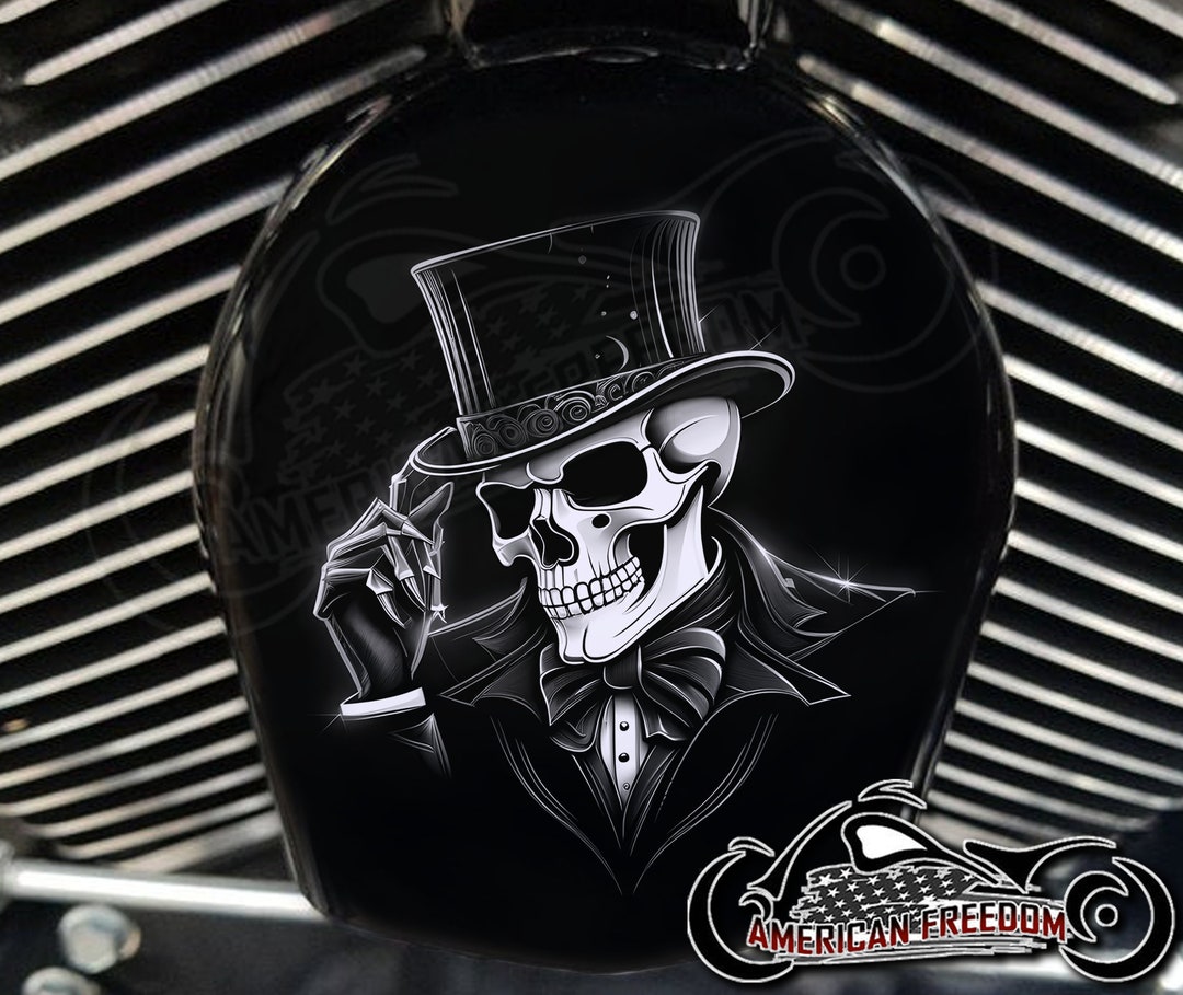 Harley Davidson Custom Made COWBELL HORN COVER for Big Twin Etsy