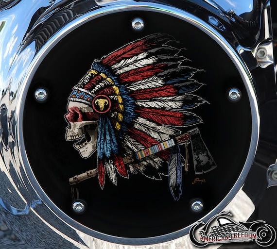 HARLEY-DAVIDSON スカル　M8 ダービーカバー Harley Davidson Custom Made Derby Cover or Timing Cover (your