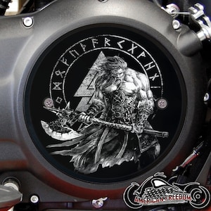 Capa Derby personalizada para motocicletas Victory - Viking Valknut