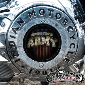 Indian Motorcycles 2014-2020 Thunder Stroke Derby Insert - US Army