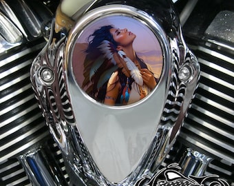 Inserto de bobina de bocina Thunder Stroke de Indian Motorcycles - Nativo americano