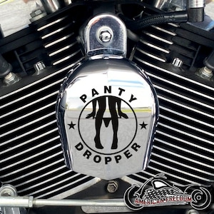 Harley Davidson CHROME Custom Made Horn Cover - Panty Dropper