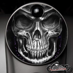 Harley Davidson Custom Made Fuel Console Door 2008+Ultra, Street Glide, Road Glide, Electra, CVO, Tri glide,   Reaper