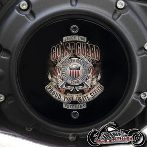 Indian Motorcycles 2015-2024 Scout Custom Derby Cover - Coast Guard
