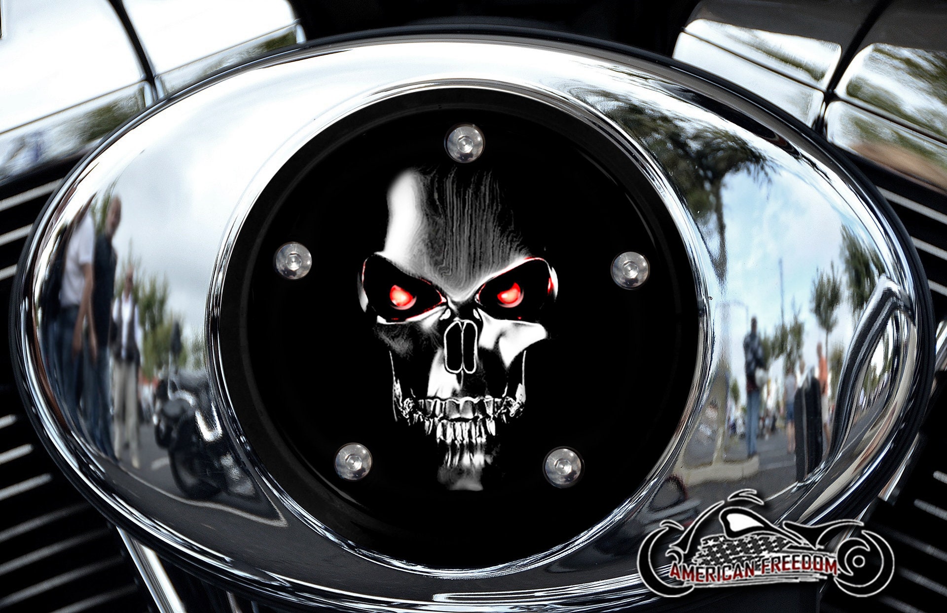 Harley Davidson Custom Made V Twin Cam Air Cleaner Insert