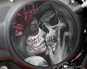 Funda Derby personalizada Victory Motorcycles - Death Kiss Red