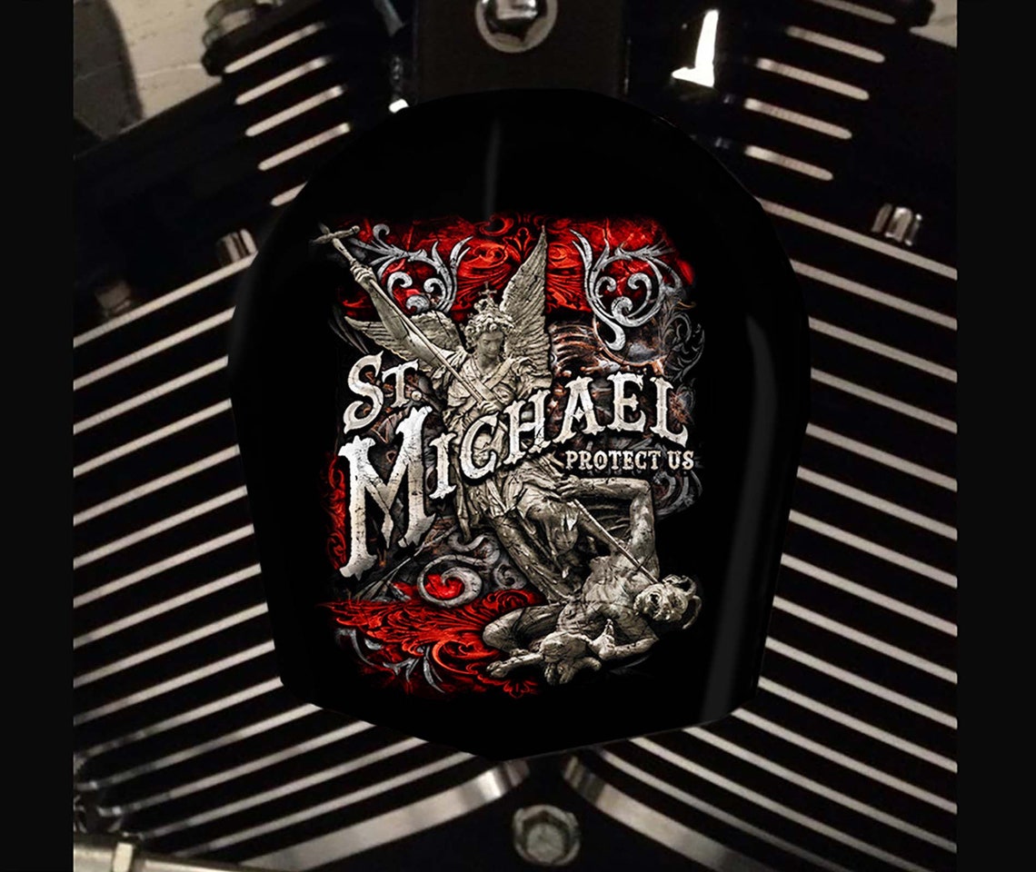 Harley Davidson Custom Made cowbell horn cover for Big Twin Etsy