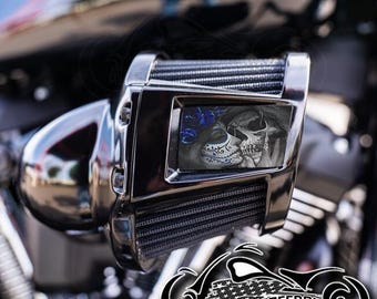 ハーレーダービッドソン　FXLRS純正エアクリーナー　114Ci ハーレー 114 M8 エアクリーナー インサート - FXLRS カットアウト 