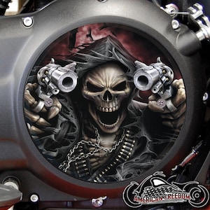 Victory Motorcycles Custom Derby Cover - Reaper