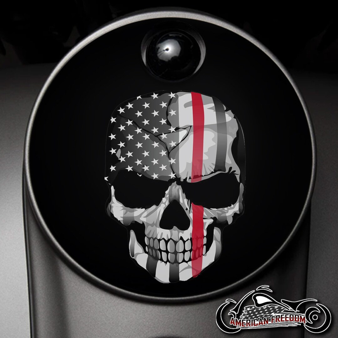 custom harley davidson fuel door