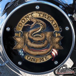 Harley Davidson Custom Made Derby Abdeckung oder Timing Abdeckung (Ihre Wahl) Für alle Big Twin, Twin Cam, Milwaukee 8 & Sportster - DTOME Military