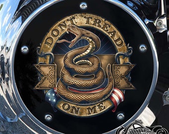 Harley Davidson Custom Made Derby Cover or Timing cover (Your choice) For all Big Twin, Twin Cam, Milwaukee 8 & Sportster - DTOME Military