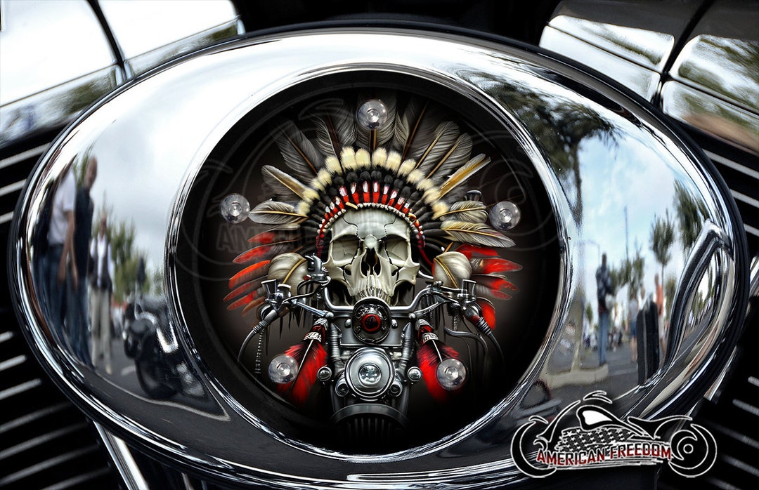 Harley Davidson Custom Made V Twin Cam Air Cleaner Insert