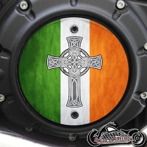 Indian Motorcycles 2015-2024 Scout Custom Derby Cover - Celtic Cross