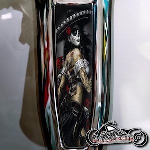 Harley Davidson Custom Made Dash Insert for 2024+ Street Glide & Road Glide Standard - Bandita