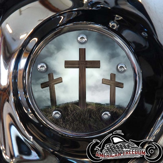 ✨Harley-Davidson ポイントカバー Harley Davidson Custom Made Timing / Points Cover - for All Big