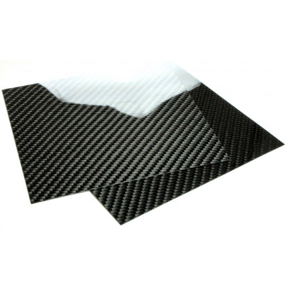 Carbon Fiber Panel Sheet Plate Board Glossy 1000x1000mm Thickness 3mm 