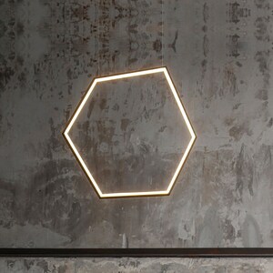 Geometric Pendant Lamp, Led Lighting, Ceiling Lamp, Modern Hanging Lamp, Light Fixture, Industrial Lamp, Minimalist Light, Sculptural Light