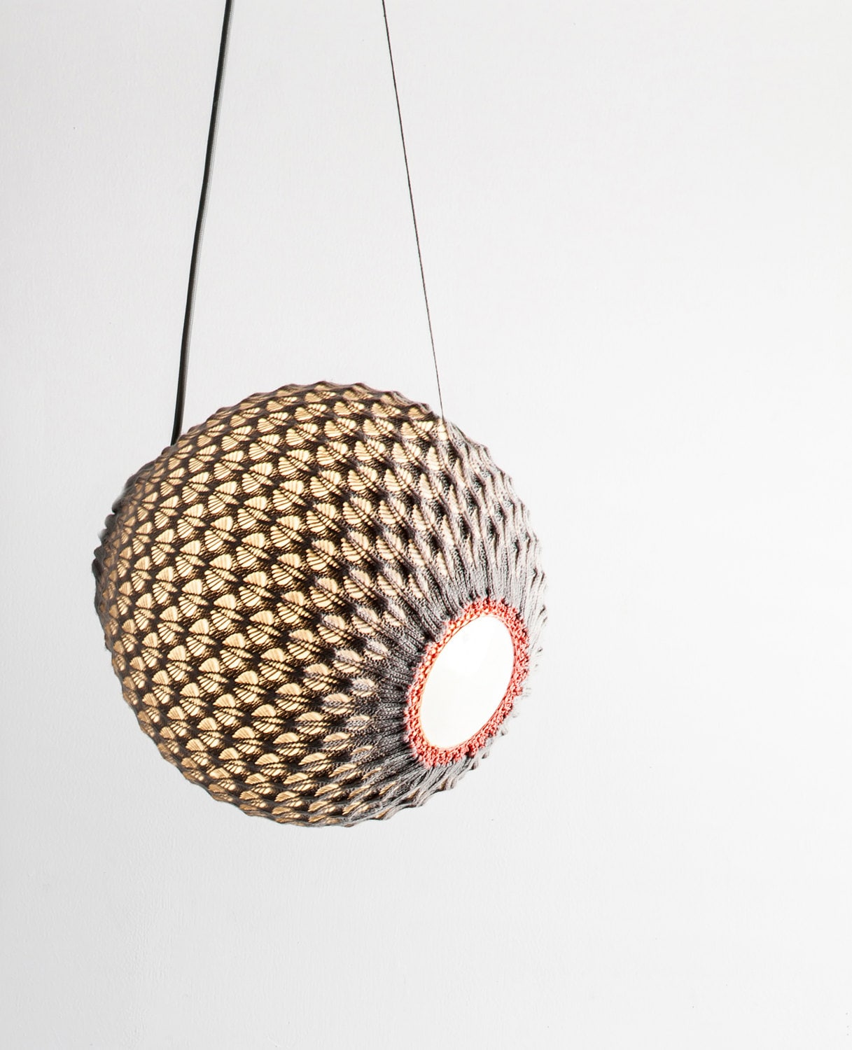 Knitted Pendant Light Hanging Light Pendant fixture Ceiling Etsy