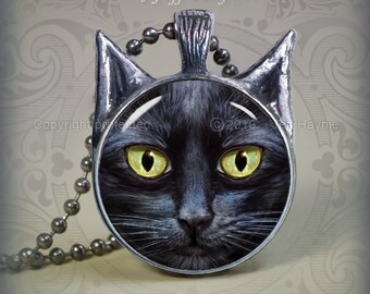 BLK2 Black Cat pendant