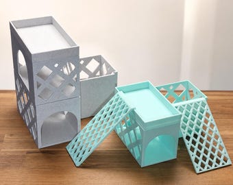 Stack-a-Crab Modular Hide & Foraging Pit