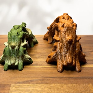 Twisted Driftwood Bridge – 3D Printed PLA Climb Hide Foraging Bridge immagine 4