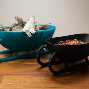 Hermit Crab Sleigh Dish | Foraging or Shell Shop | 3D Printed PLA Habitat Accessory