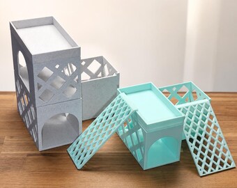Stack-a-Crab Modular Hide & Foraging Pit