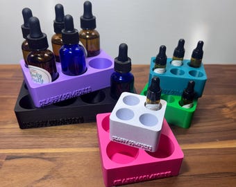 Hermit Crab Oil Bottle Holder Organizer - Compact Storage Insert | 5mL, 10mL and 30mL