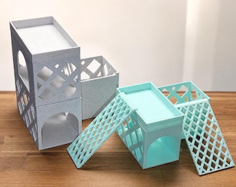 Stack-a-Crab Modular Hide & Foraging Pit